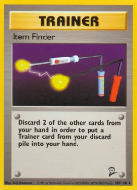 Item Finder (B2 103) Base Set 2