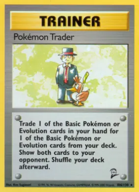 Pokémon Trader (B2 106) Base Set 2