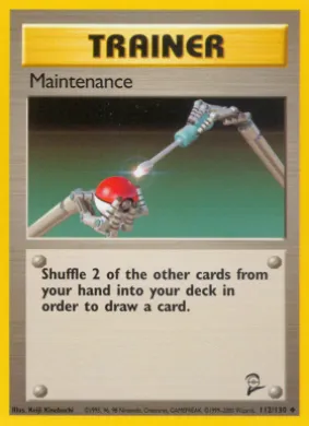 Maintenance (B2 112) Base Set 2