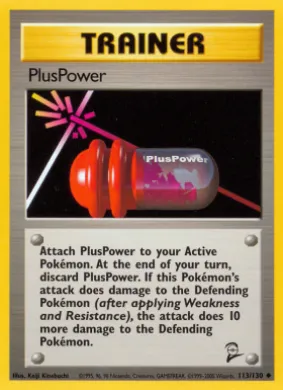 PlusPower (B2 113) Base Set 2