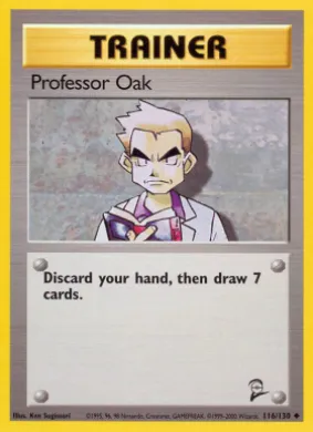 Professor Oak (B2 116) Base Set 2