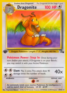 Dragonite (FO 19) Fossil