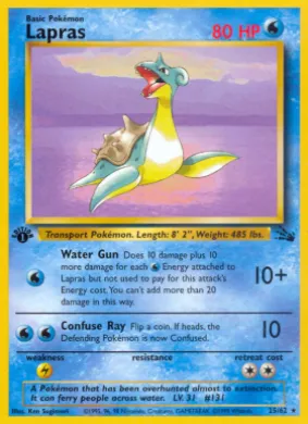 Lapras (FO 25) Fossil