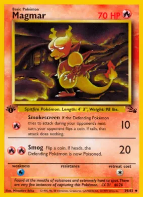 Magmar (FO 39) Fossil