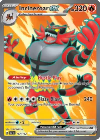 Incineroar ex (TEF 187) Temporal Forces