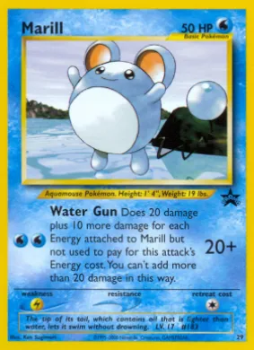 Marill (WP 29) Wizards Black Star Promos
