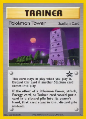 Pokémon Tower (WP 42) Wizards Black Star Promos