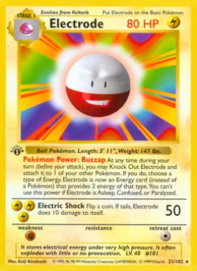 Electrode (BS 21) Base