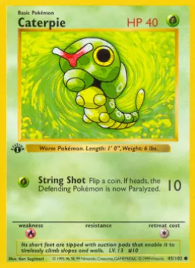 Caterpie (BS 45) Base