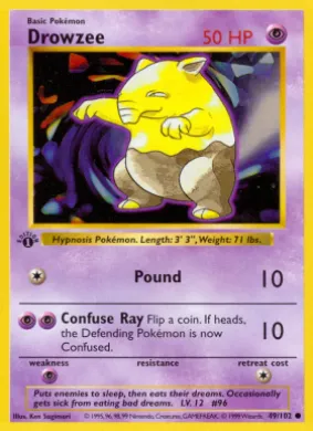Drowzee (BS 49) Base