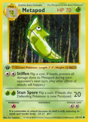 Metapod (BS 54) Base