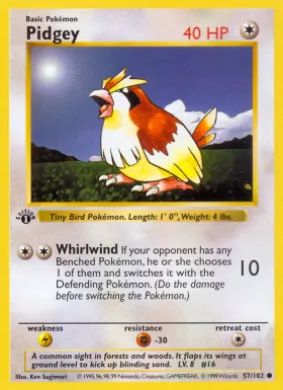 Pidgey (BS 57) Base