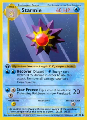 Starmie (BS 64) Base