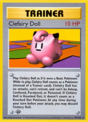 Clefairy Doll (BS 70) Base