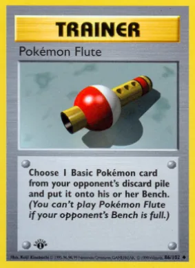 Pokémon Flute (BS 86) Base