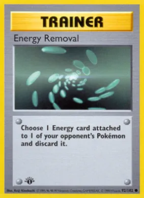 Energy Removal (BS 92) Base