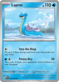 Lapras (PAF 16) Paldean Fates