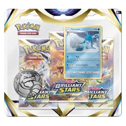 Brilliant Stars: Glaceon 3-Pack Blister