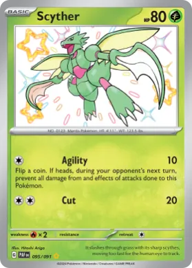 Scyther (PAF 95) Paldean Fates