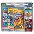 Flashfire: Mega Lucario Pin 3-Pack Blister