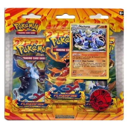 Flashfire: Machamp 3-Pack Blister