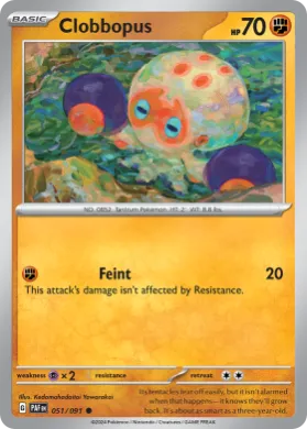 Clobbopus (PAF 51) Paldean Fates