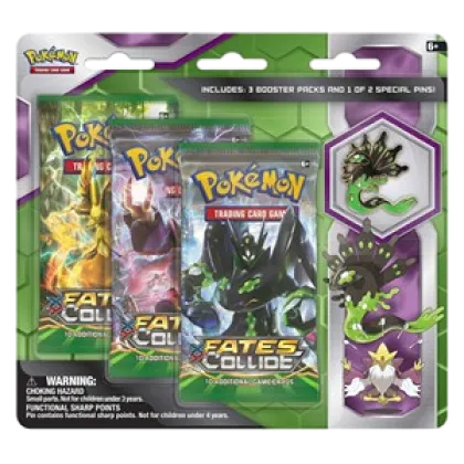 Fates Collide: Zygarde Pin 3-Pack Blister