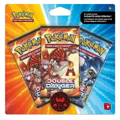 Double Crisis: Team Magma 3-Pack Blister