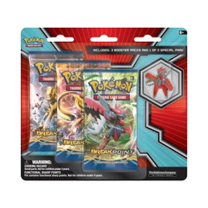 BREAKpoint: Mega Scizor Pin 3-Pack Blister