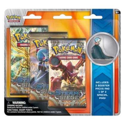 Steam Siege: Shiny Mega Gardevoir Pin 3-Pack Blister