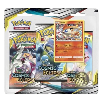 Cosmic Eclipse: Victini 3-Pack Blister