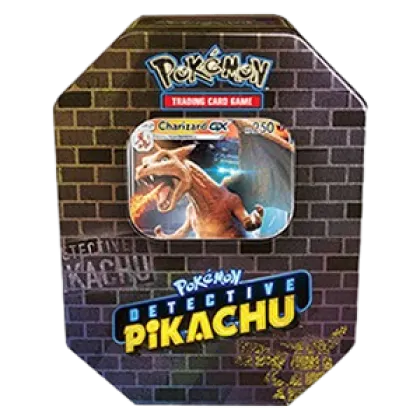 Detective Pikachu Tins: Charizard GX Tin