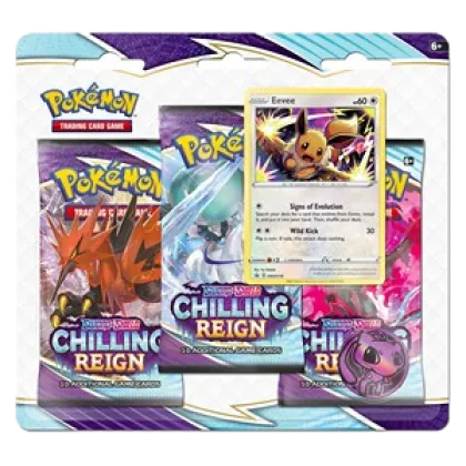 Chilling Reign: Eevee 3-Pack Blister