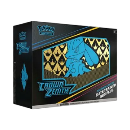 Crown Zenith Pokémon Center Elite Trainer Box Plus