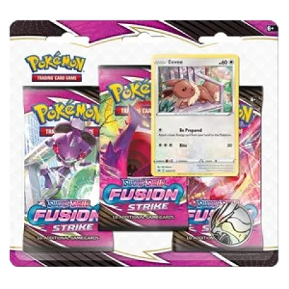 Fusion Strike: Eevee 3-Pack Blister