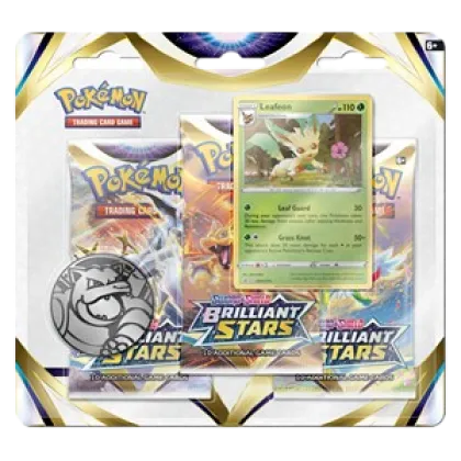 Brilliant Stars: Leafeon 3-Pack Blister