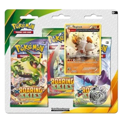 Roaring Skies: Regirock 3-Pack Blister