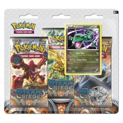 Steam Siege: Rayquaza 3-Pack Blister