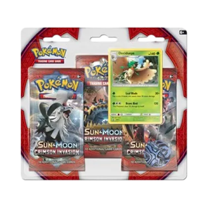 Crimson Invasion: Decidueye 3-Pack Blister