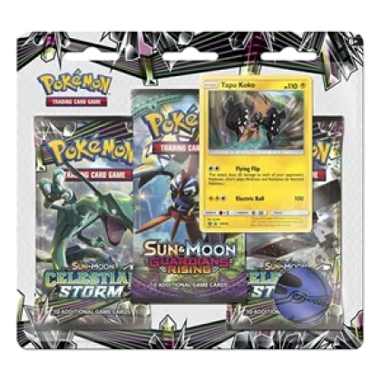 Celestial Storm: Tapu Koko 3-Pack Blister