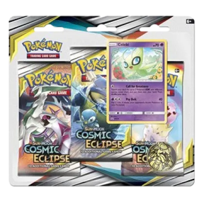 Cosmic Eclipse: Celebi 3-Pack Blister