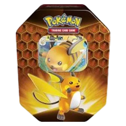 Hidden Fates: Raichu GX Tin