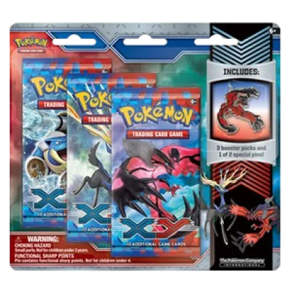 XY: Yveltal Pin 3-Pack Blister