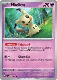 Mimikyu (PAF 37) Paldean Fates