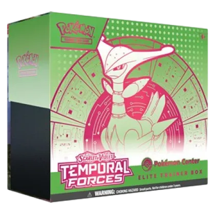 Temporal Forces Iron Leaves Pokémon Center Elite Trainer Box