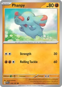 Phanpy (PAF 48) Paldean Fates