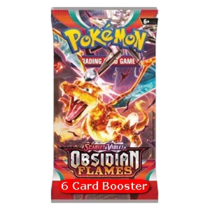 Obsidian Flames Booster (6 Cards)