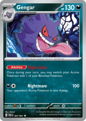 Gengar (PAF 57) Paldean Fates