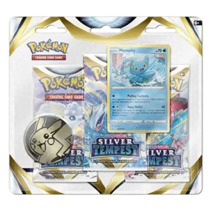 Silver Tempest: Manaphy 3-Pack Blister