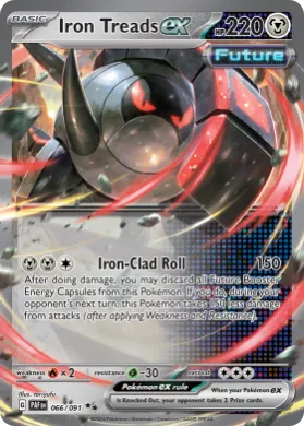 Iron Treads ex (PAF 66) Paldean Fates
